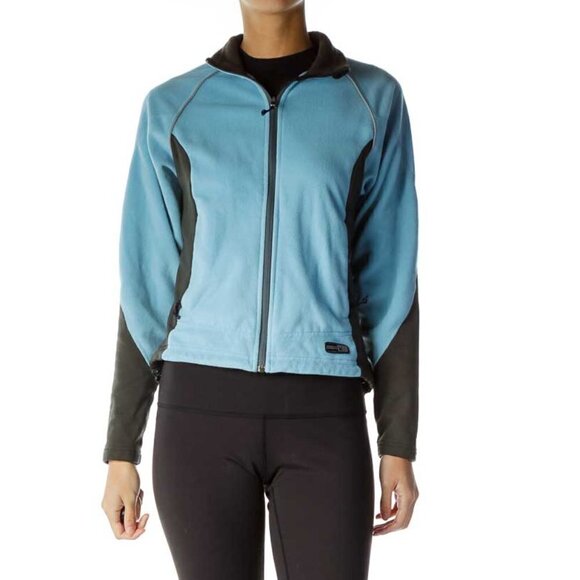 REI Jackets & Blazers - REI COOP Blue Gray Fleece
